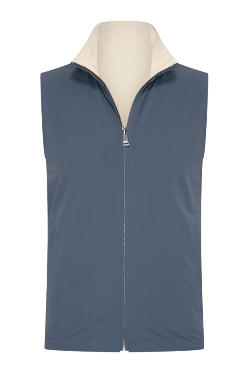 EZFIT Urban Vändbar Väst – Molnblå/Beige